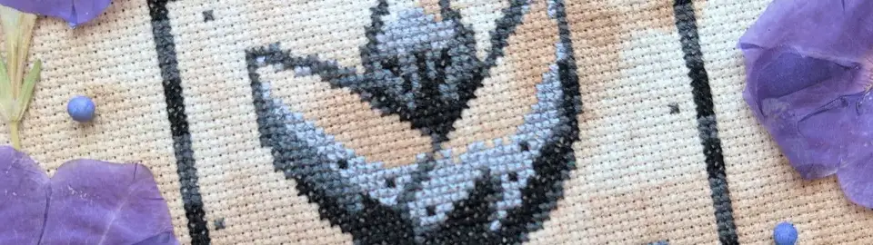 A cropped horizontal banner of the pattern Purlip.